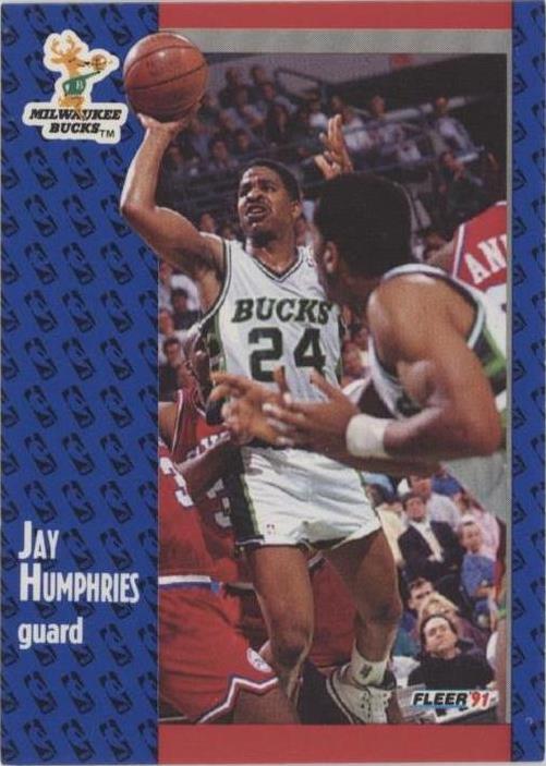1991-92 Fleer - Jay Humphries #116