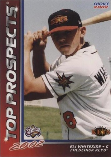 2002 Choice Carolina League Top Prospects - Eli Whiteside #02