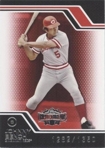 2008 Topps Triple Threads - Johnny Bench #15