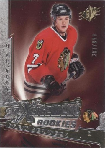 2005-06 SPx - Brent Seabrook #XR-BS