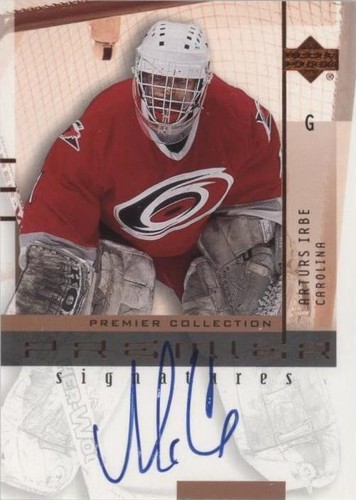 2001-02 Upper Deck Premier Collection - Arturs Irbe #AI