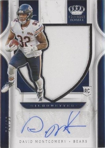 2019 Panini Chronicles David Montgomery #SA18
