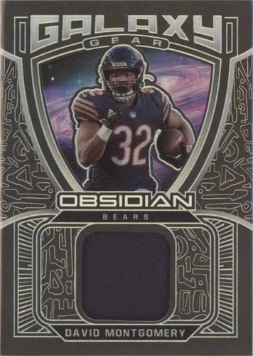 2021 Panini Obsidian David Montgomery #GG-DM