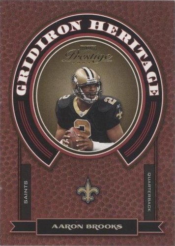 2004 Playoff Prestige Aaron Brooks #GH-12