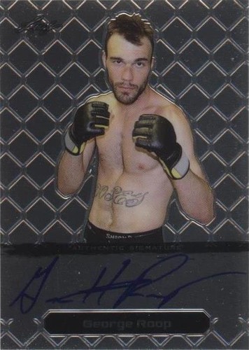 2011 Leaf Metal MMA - George Roop #BA-GR-1