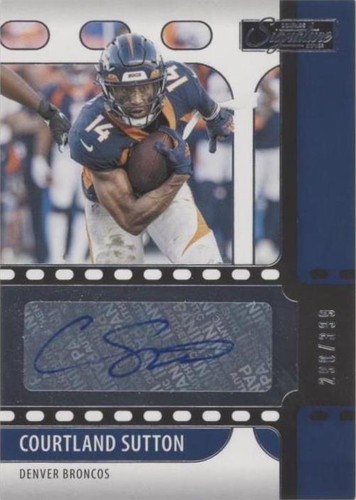 2021 Panini Chronicles Courtland Sutton #SS-CSU
