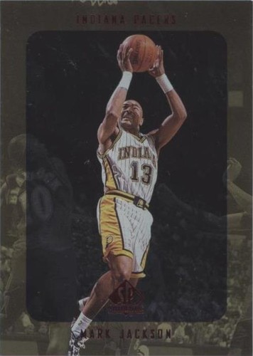 1997-98 SP Authentic - Mark Jackson #60
