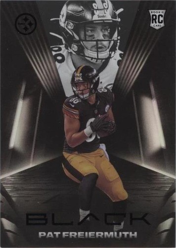 2021 Panini Black Pat Freiermuth #131