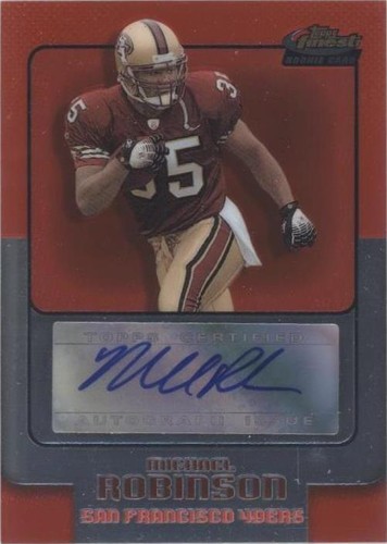 2006 Topps Finest Michael Robinson #178