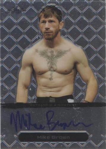 2011 Leaf Metal MMA - Mike Brown #BA-MB-1