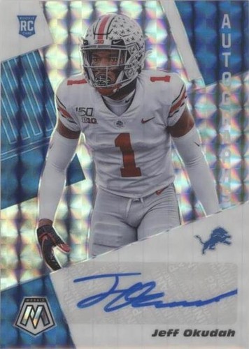 2020 Panini Mosaic Jeff Okudah #RA43