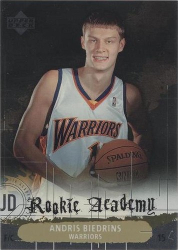 2004-05 Upper Deck - Andris Biedrins #RA3