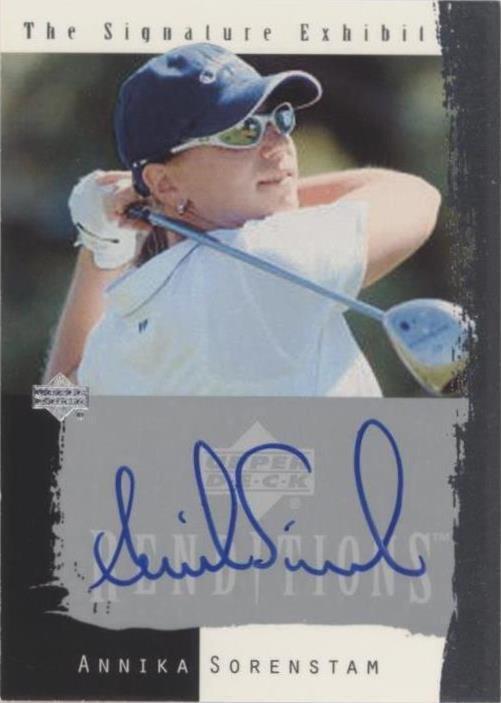 2003 Upper Deck Renditions - Annika Sorenstam #AS