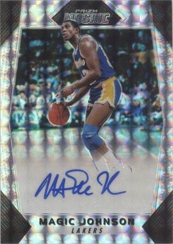 2017-18 Panini Prizm Mosaic - Magic Johnson #A-MJS