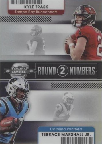 2021 Panini Contenders Optic Kyle Trask Terrace Marshall Jr. #RN-KTR