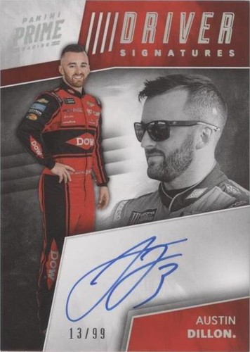 2018 Panini Prime Racing - Austin Dillon #DS-AD