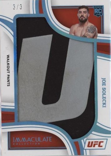 2023 Panini Immaculate Collection UFC - Joe Solecki #JM-JSL