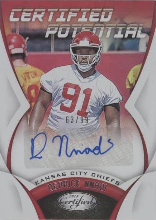 2018 Panini Certified Derrick Nnadi #CPS-DN