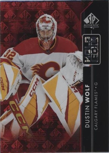 2023-24 Sp Authentic - Dustin Wolf #HF-48