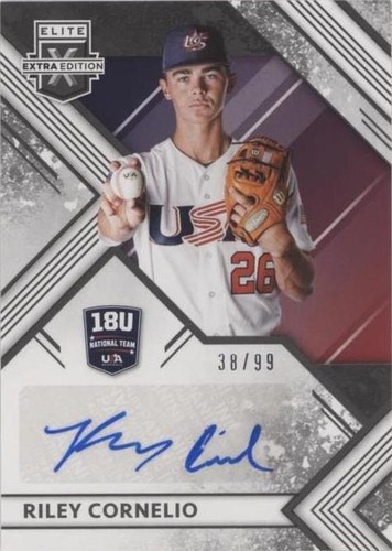 2018 Panini Elite Extra Edition - Riley Cornelio #18U-RC