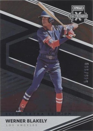 2020 Panini Elite Extra Edition - Werner Blakely #118