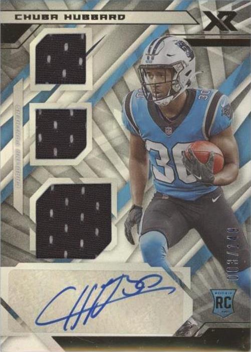 2021 Panini XR Chuba Hubbard #234