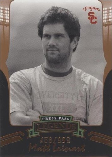 2006 Press Pass Legends Matt Leinart #B49