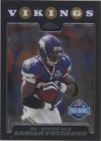 2008 Topps Chrome Adrian Peterson #TC133