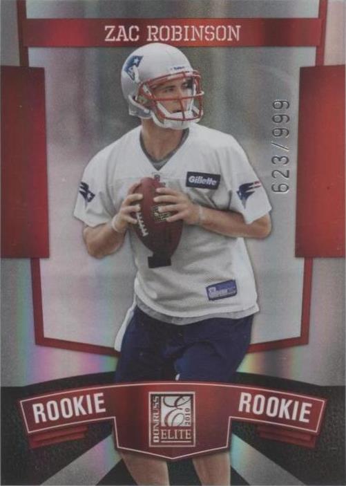 2010 Donruss Elite Zac Robinson #168