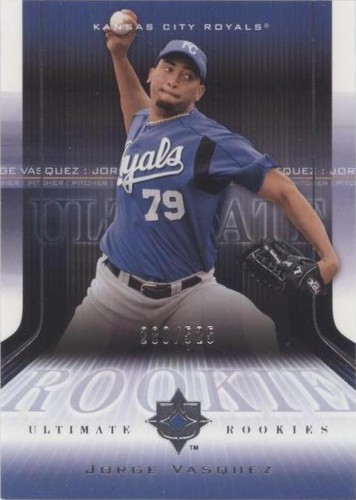 2004 Upper Deck Ultimate Collection - Jorge Vasquez #168