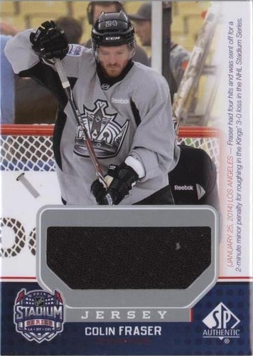 2014-15 SP Game Used - Colin Fraser #SS-FR