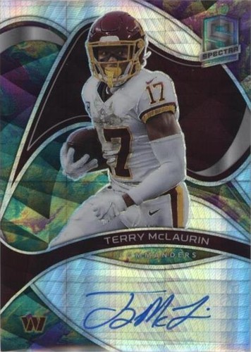 2022 Panini Spectra Terry McLaurin #SIG-20