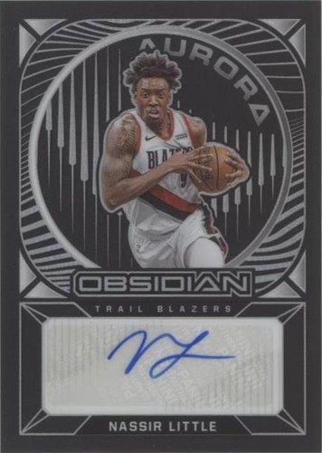 2020-21 Panini Obsidian - Nassir Little #AU-NAS