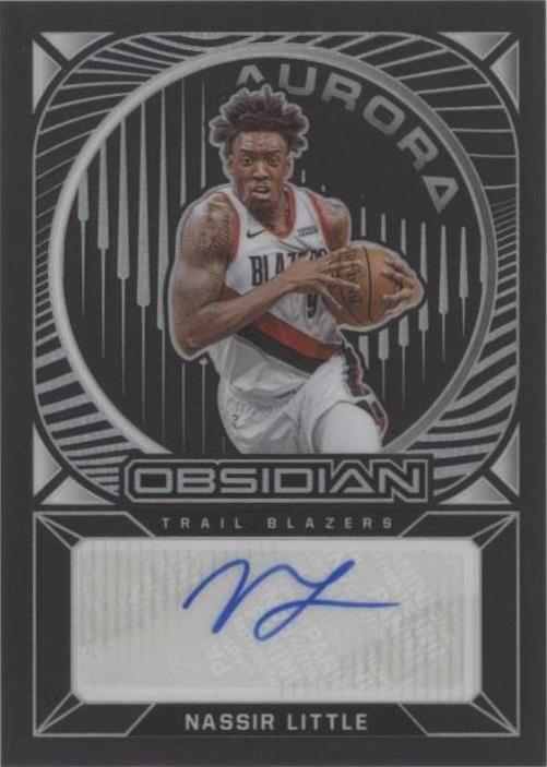 2020-21 Panini Obsidian - Nassir Little #AU-NAS