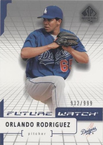 2004 SP Authentic - Orlando Rodriguez #178