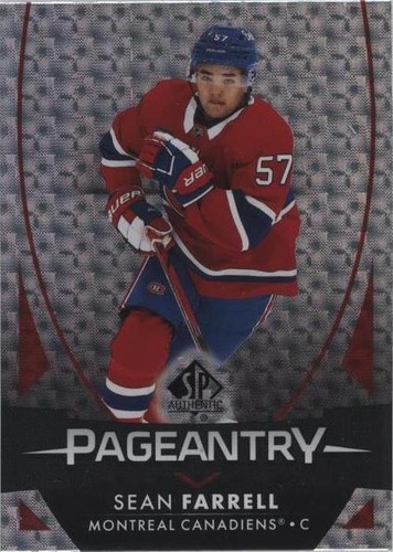 2023-24 Sp Authentic - Sean Farrell #P-75