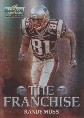 2008 Score Select Randy Moss #F-4