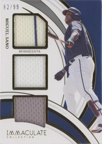 2022 Panini Immaculate Collection - Miguel Sanó #IMT-MS
