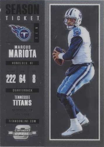 2017 Panini Contenders Optic Marcus Mariota #21