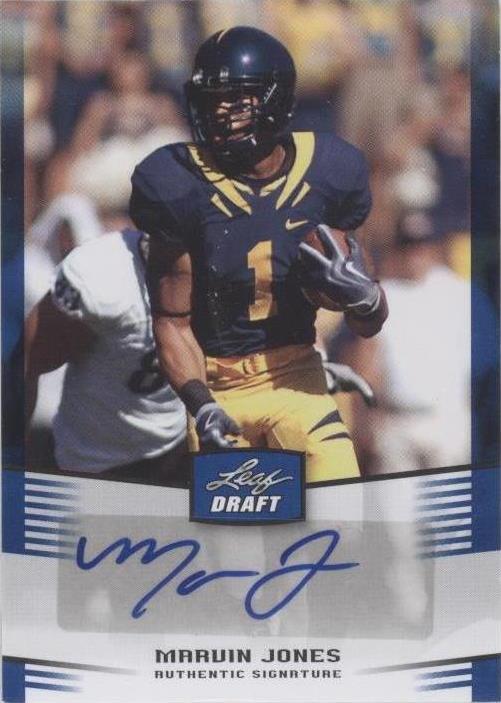 2012 Leaf Draft Marvin Jones #MJ1