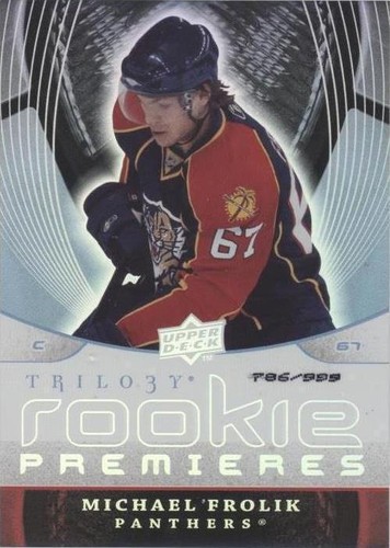 2008-09 Upper Deck Trilogy - Michael Frolik #133