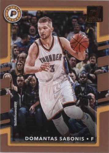 2017-18 Panini Donruss - Domantas Sabonis #57