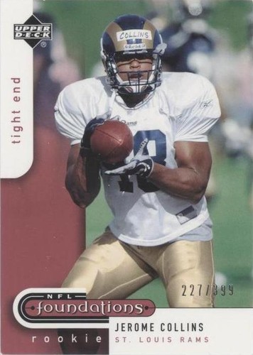 2005 Upper Deck NFL Foundations Jerome Collins #122