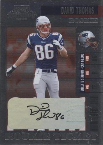 2006 Playoff Contenders David Thomas #222