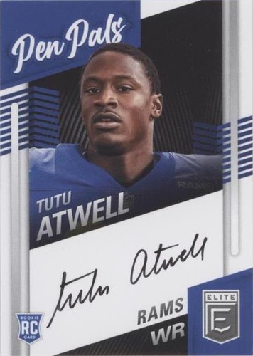 2021 Panini Donruss Elite Tutu Atwell #PP-CTA