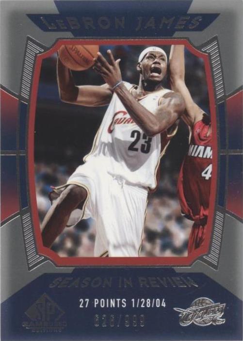 Juego usado SP 2004-05 - LeBron James #138