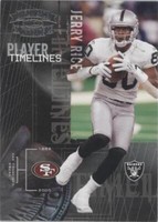 2005 Donruss Throwback Threads Jerry Rice #PT-13