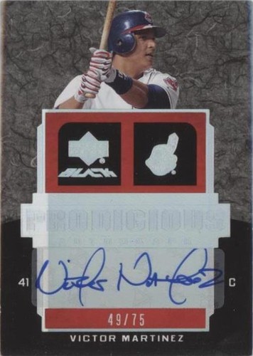 2007 Upper Deck Black - Victor Martinez #PR1-VM