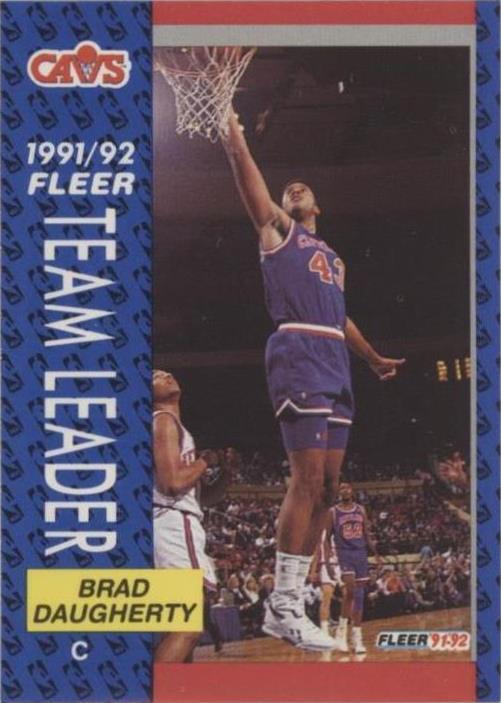 Fleer 1991-92 - Brad Daugherty #376