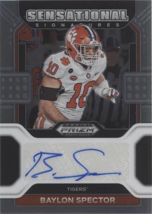 2023 Panini Chronicles Draft Picks Baylon Spector #SS-BSP